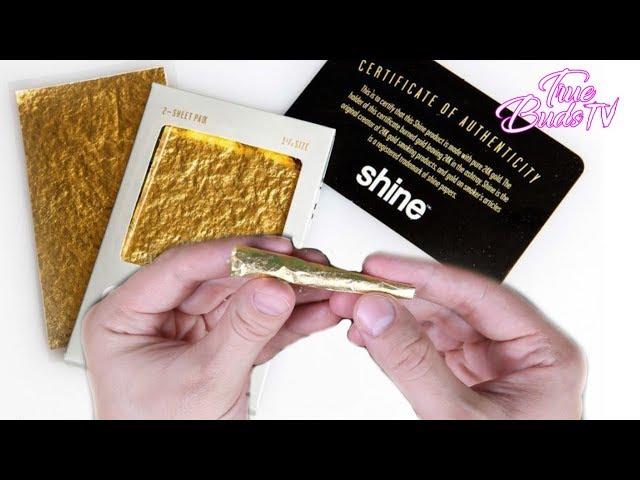 How To Roll A 24K Shine Joint