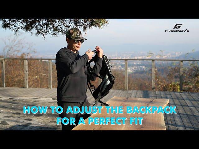 How to properly adjust FREEMOVE Hydration backpack