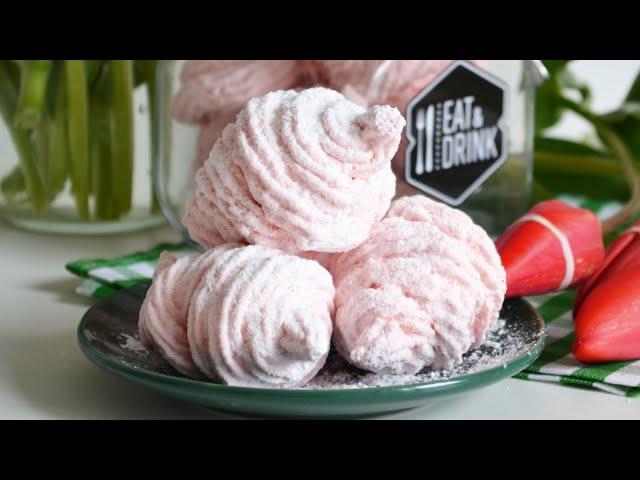  Зефир на желатине с яблоками — вкусный и доступный яичный десерт!