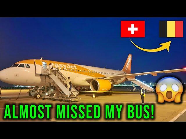 EasyJet Flight Geneve to Brussels Belgium | Travel Vlog | Explore with Farukh