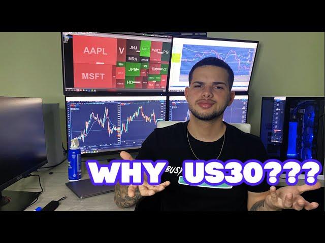 FOREX TRADING | WHY DO I ONLY TRADE US30 | DatsLuis VLOG#5