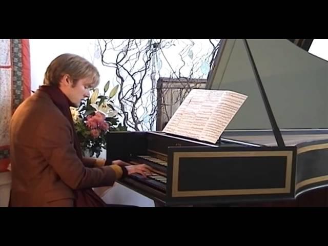 J.S Bach - English Suite in F major, Prelude - Nathaniel Mander, harpsichord