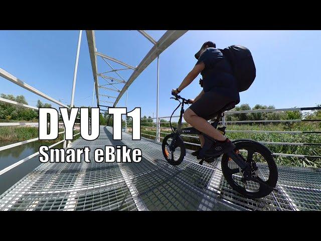 DYU T1 Smart Torque Sensor E-Bike Full Review and Ride Test