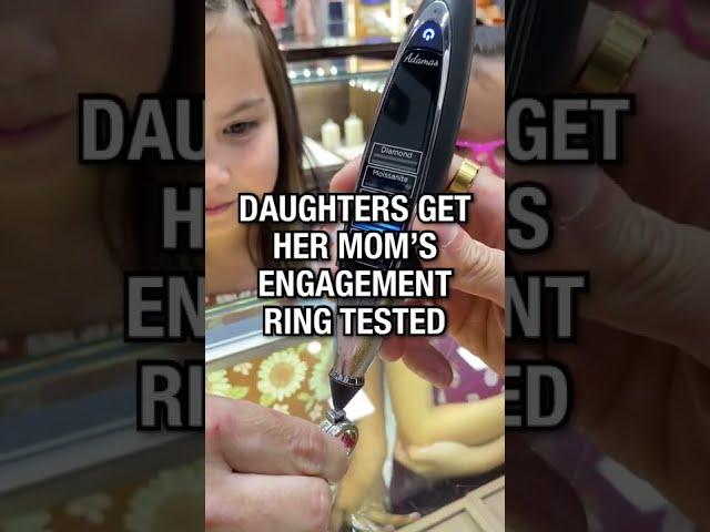 Daughters Get Her Mom’s Engagement Ring TESTED 