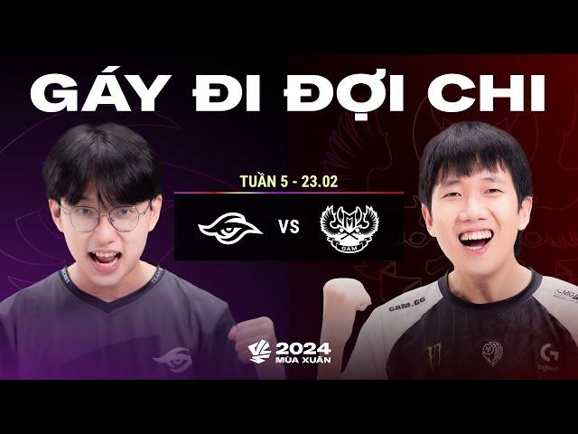 GÁY ĐI ĐỢI CHI - TS vs GAM | Đối thủ nặng ký | VCS 2024 Mùa Xuân