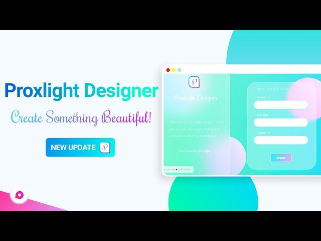 Proxlight Designer 2021 | Modern GUI With Python | Automate Tkinter GUI Creation - Use Drag and Drop