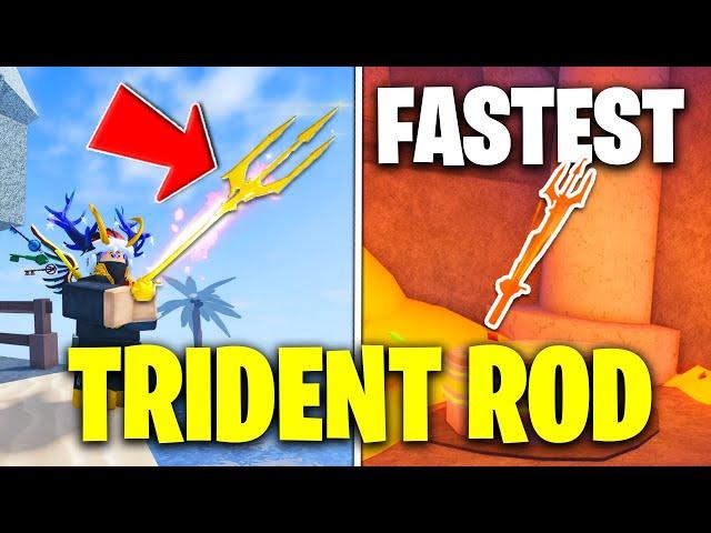 FASTEST TRIDENT ROD Guide in Roblox Fisch (EASY Method)