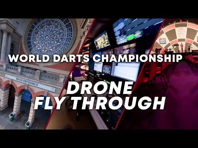 Ally Pally Drone Fly Through | 2022/23 World Darts Championship