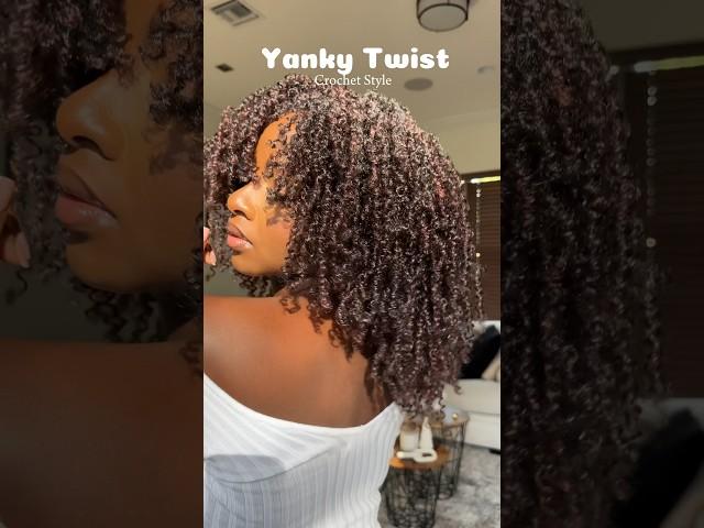 Yanky Twist Crochet Braids #yankytwist #crochetbraids #crochetpattern #braidstyles #braids