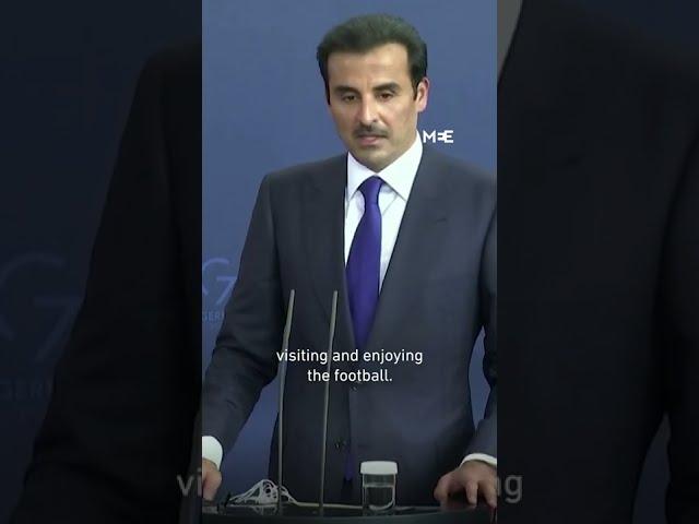 Qatar Emir comments on the presence of LGBTQ community during World Cup