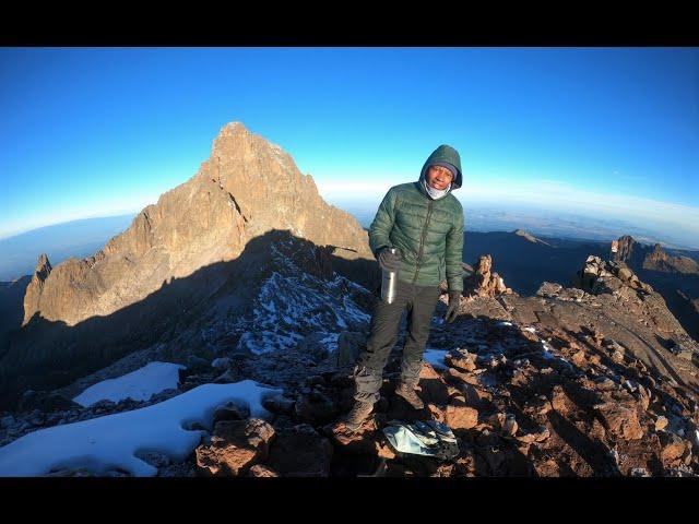 MT. KENYA CLIMB - NAROMORU ROUTE  (via Austrian Hut to Lenana peak)