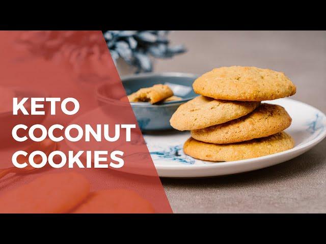 Keto Coconut Cookies (with Aviate Lupini Flour)