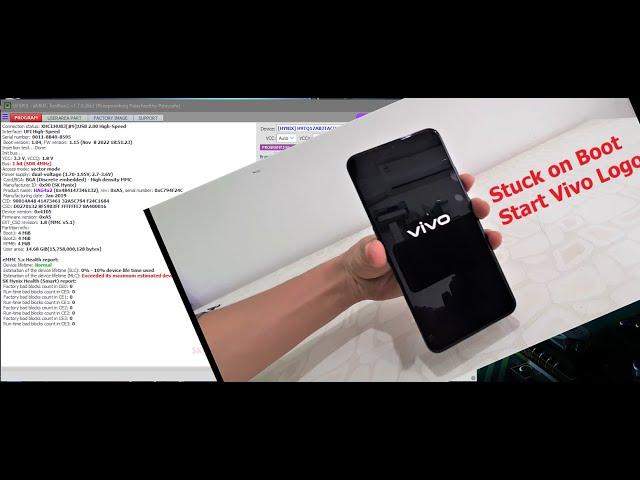 VIVO Y12 Y15 Y17 Dead Boot Repair Unlock problem Fix hang logo