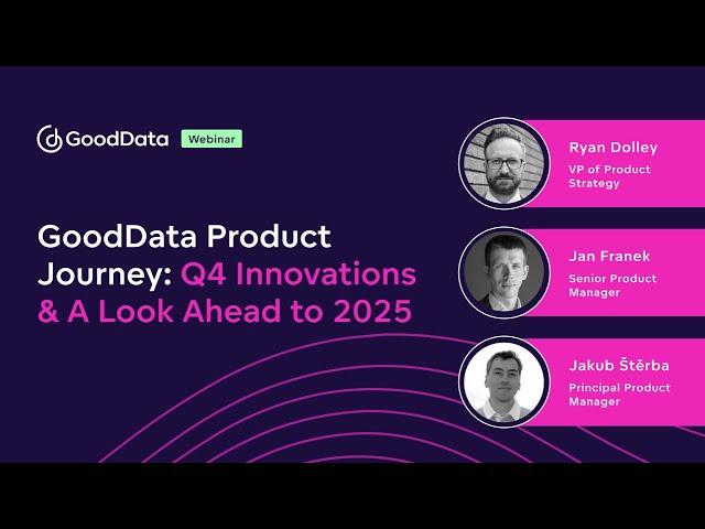 GoodData Product Journey: Q4 Innovations & A Look Ahead to 2025