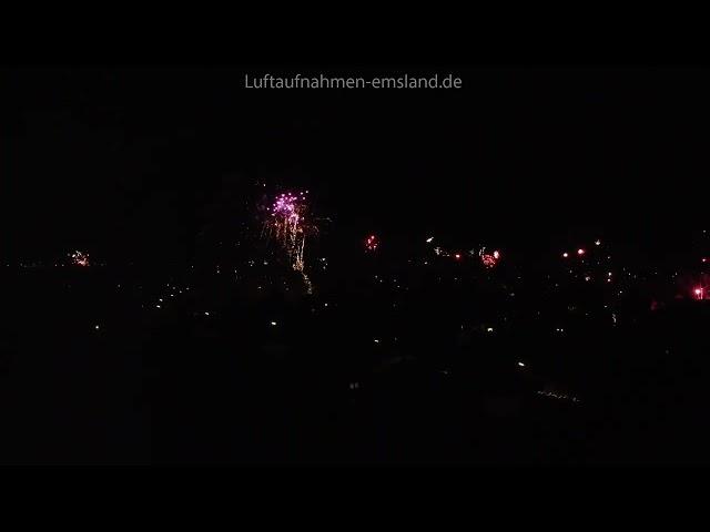 Luftaufnahme: Silvester aus dem Emsland