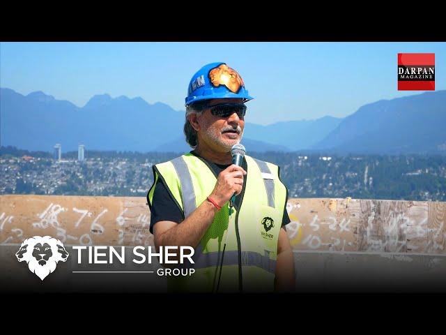 Darpan Cruiser In Your City| Tien Sher Group| Flamingo Roof Topping Ceremony| Real Estate| Surrey