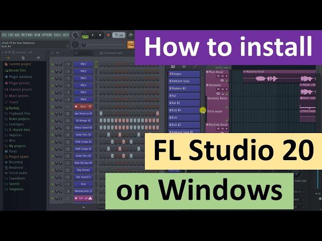 How to install FL Studio 20 on Windows