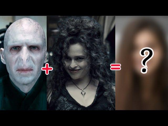 If Bellatrix's and Voldy's daughter looked like them