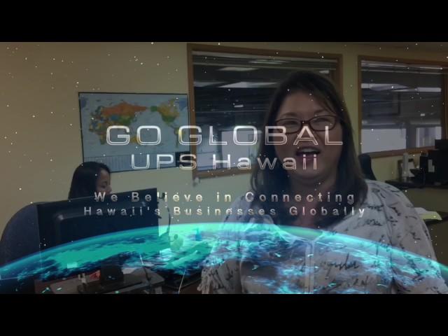 GO GLOBAL UPS HAWAII - Gaye and Gilbert