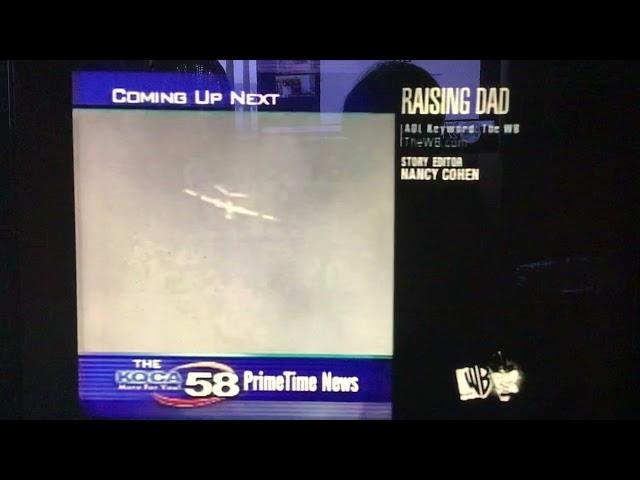 KQCA 58 Primetime News open August 9, 2002