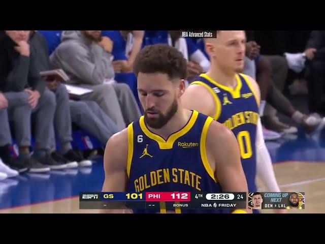 Klay Thompson vs Philadelphia 76ers | 2022-12-17