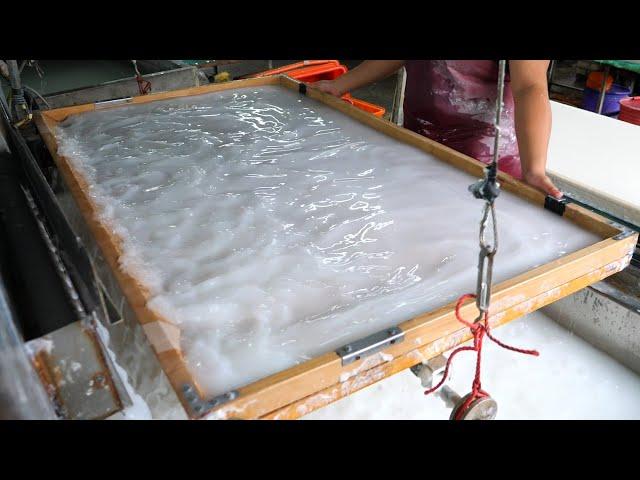 How Handmade Paper is Made in Taiwan - Taiwanese Paper Factory