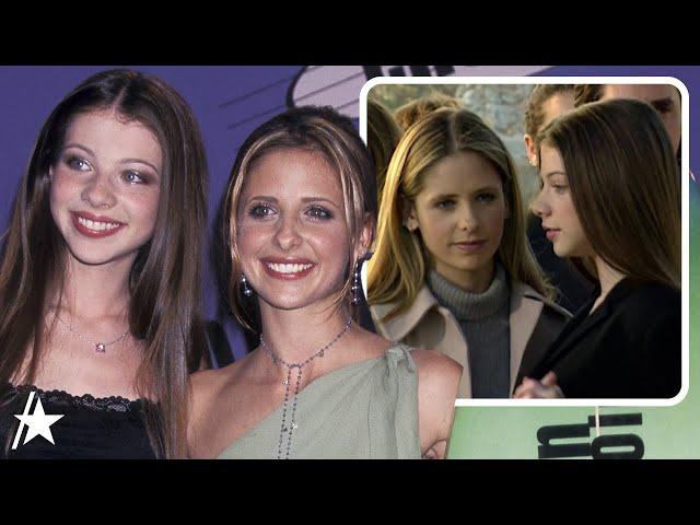 Michelle Trachtenberg & Sarah Michelle Gellar’s Sweet Moment On 2001 ‘Buffy’ Set