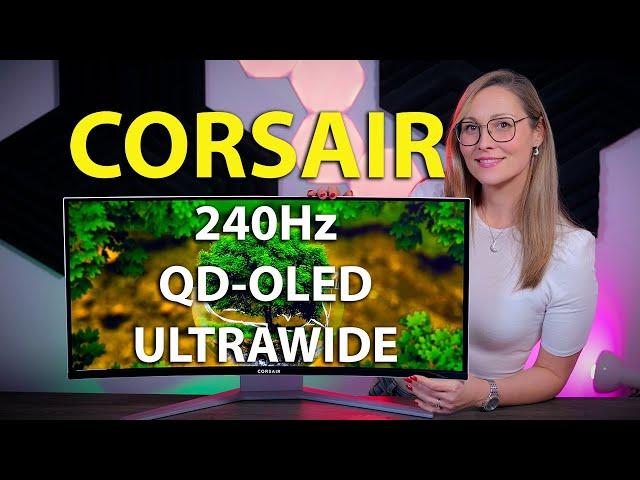 Corsair's 34" QD-OLED Ultrawide Gaming Monitor - XENEON 34WQHD240-C Review