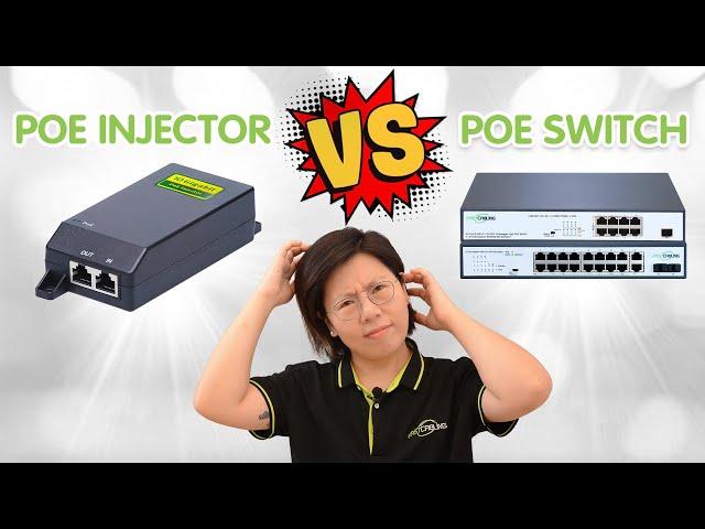 PoE Injector vs. PoE Switch: Which is Better?