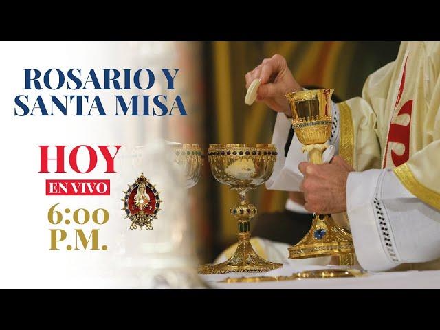 SANTA MISA Y ROSARIO EN VIVO MIÉRCOLES 24 DE JULIO DEL AÑO 2024