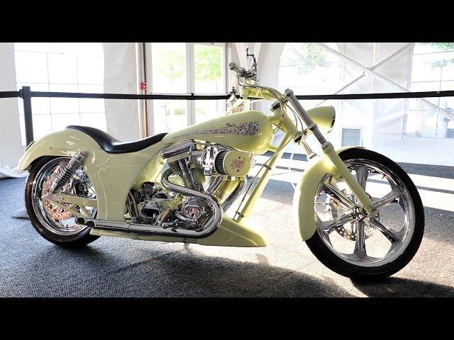 Custom FXR with Hi Performance Motor and Hot Rod color Paint Scheme - (motorcycle video)