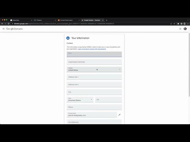 16 9 2  Покупка и подключение домена в Google Domains  рус