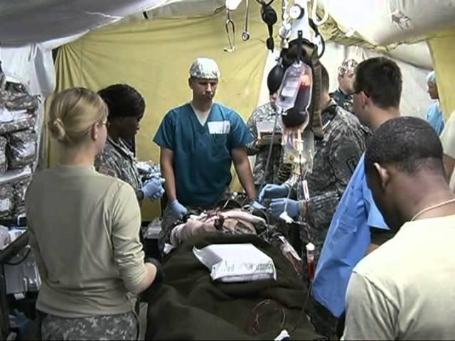 212th Combat Field Hospital (Warning: Graphic Content)