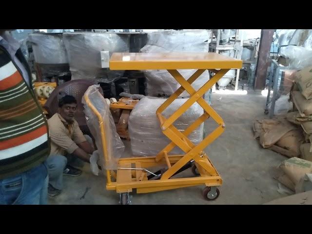 Hydraulic Lift trolley capacity of 350 KG