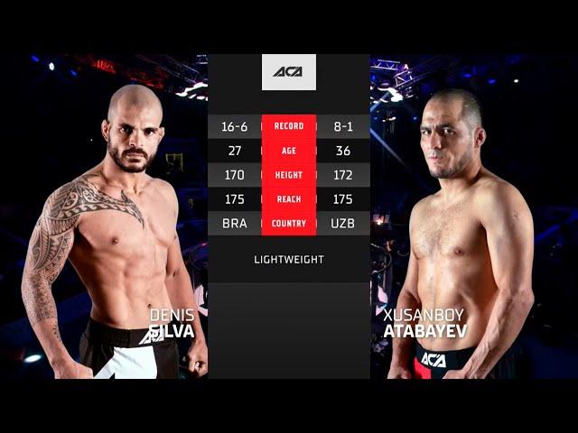 Дэнис Сильва vs. Хусанбой Атабаев | Denis Silva vs. Xusanboy Atabayev | ACA 135