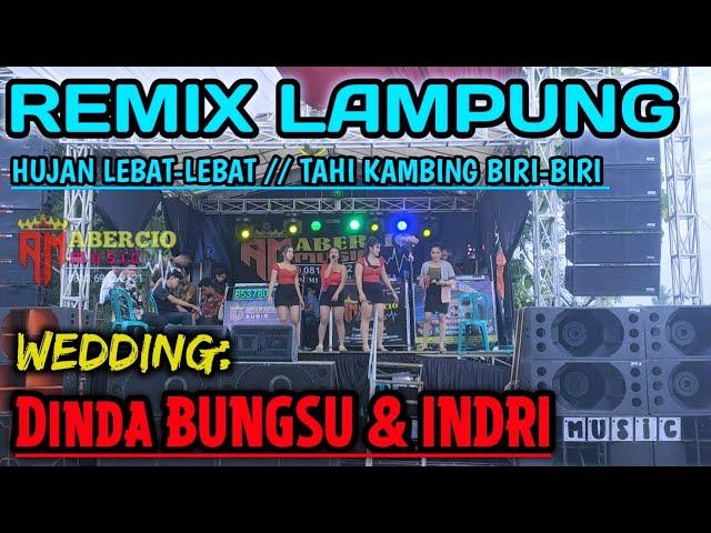 WEDDING DINDA BUNGSU & INDRI || REMIX LAMPUNG HUJAN LEBAT-LEBAT TAHI KAMBING BIRI-BIRI RILISAN MEXSA