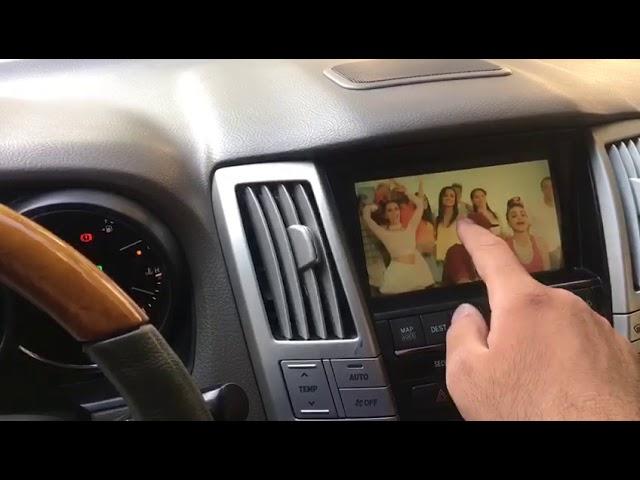 Lexus RX400h 2008 Android 4.4 video interface by Lsailt