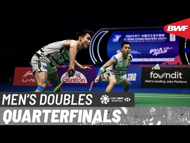 LI-NING China Masters 2024 | He/Ren (CHN) [3] vs. Chia/Soh (MAS) [5] | QF