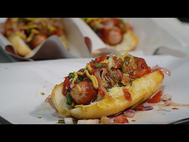 LA Mexican Bacon Wrapped Hot Dog