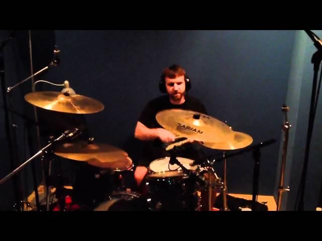 This is a video of me playing drums