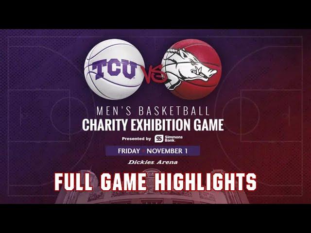 Full Game Highlights: Arkansas Razorbacks vs TCU! A Thrilling Men's Basketball Showdown 