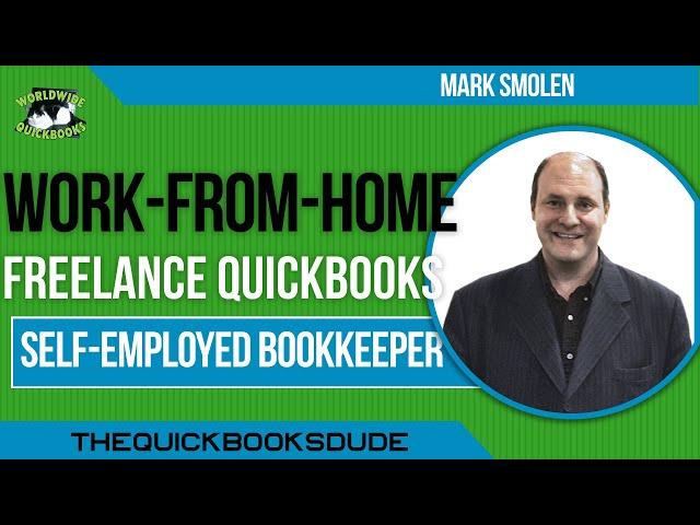 Work From Home Job As A Self Employed Freelance Bookkeeper