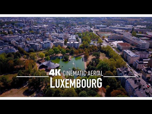 LUXEMBOURG by Drone 4K  | LUXEMBURG Ultra HD Lëtzebuerg