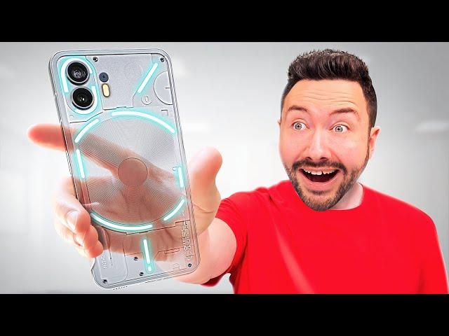 J'ai reçu le nouveau smartphone transparent !