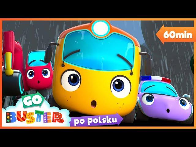 Wielka burza | Autobus Buster po polsku | Bajka dla dzieci | Go Buster