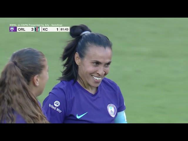 STUNNING MARTA GOAL IN NWSL SEMIFINAL GAME