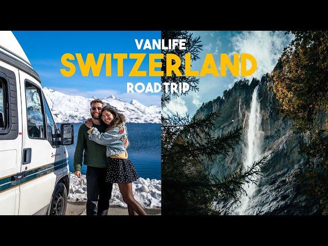 Van Life Switzerland | Snowy Mountains, Lakes & Epic Hikes | 1 week Road Trip | Europe Travel Ep 10