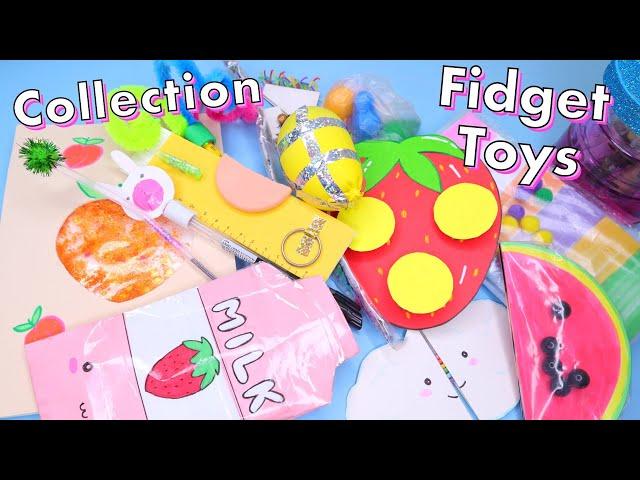 DIY Fidget Toys Collection! Reviewing and rating my fidget toys #3