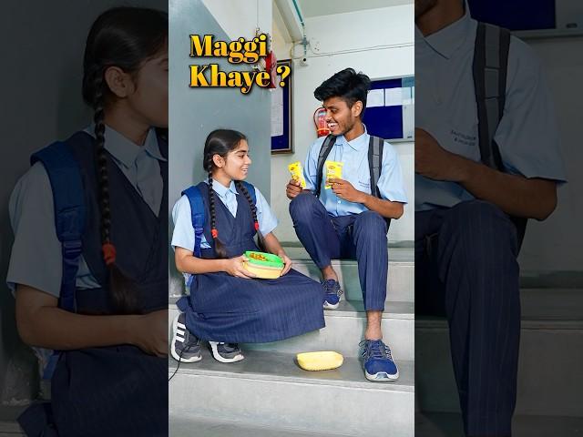 School me banayi maggi #shorts