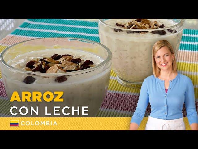 Arroz Con Leche | Postre Colombiano por Anna Olson | El Gourmet